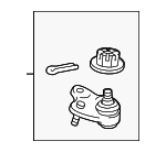 4333019275 - : 2008-2024 Toyota - Suspension Ball Joint (Left, Right, Front, Lower) for Scion: iM, tC, xB | Toyota: C-HR, Camry, Corolla iM, GR Corolla, Mirai, Prius V Image