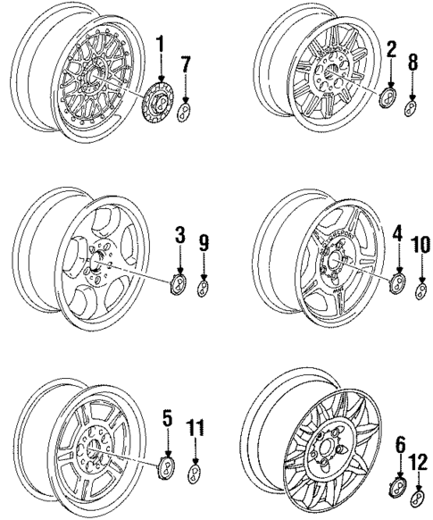 Covers & Trim for 1998 BMW M3 #0