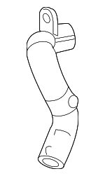 30713530 - Cooling System: By-Pass Hose for Volvo: S60, S80, V60, V70, XC60, XC70, XC90 Image