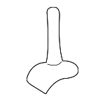 21019616 - Body: Retainer for Saturn: L100, L200, L300, LS, LS1, LS2 Image