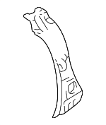 6414065D01 - Body: Lock Pillar for Suzuki Image