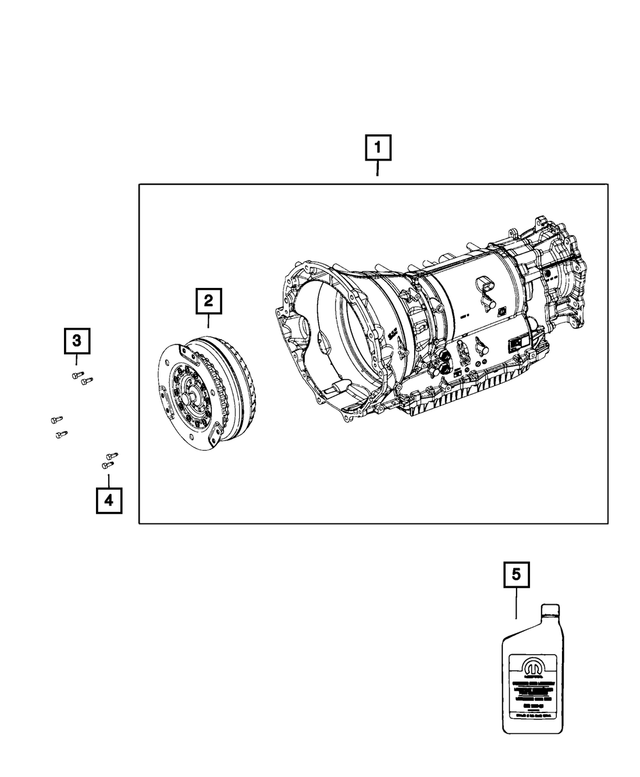 68451147AC - : With Torque Converter Transmission for Mopar Image