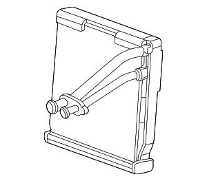 84651703 - : Air Conditioning Evaporator for Chevrolet: Corvette Image