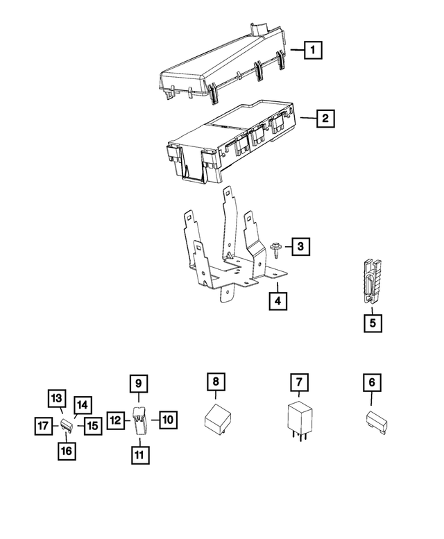 68209525AA - Electrical: Fuse Puller for Mopar Image
