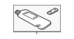2008-2014 Lexus - Sun-Visor