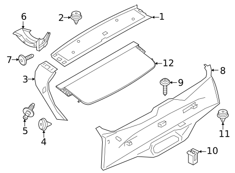 Interior Trim for 2023 BMW iX #0