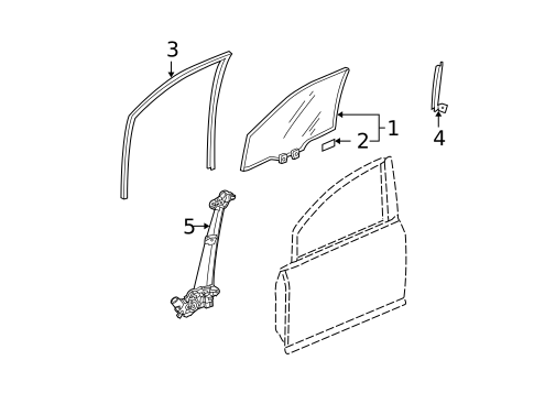 Front Door for 2011 Honda Fit #0