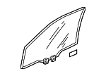73350TK6A11 - : Door Glass for Honda: Fit Image