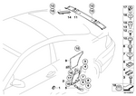 51718216117 - Vehicle Trim: Cover Cup, Hook for BMW Image