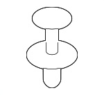 51471911992 - Body: Reinforced Panel Clip for BMW Image