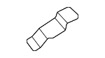 89525R5000 - Body: Track Cover Cap for Kia Image