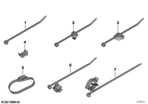 Plug-in Connection, Clamp for 2000 BMW-Motorrad R 1150 R #1
