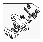 56100C2911ZTR - Steering: Steering Wheel for Hyundai Image