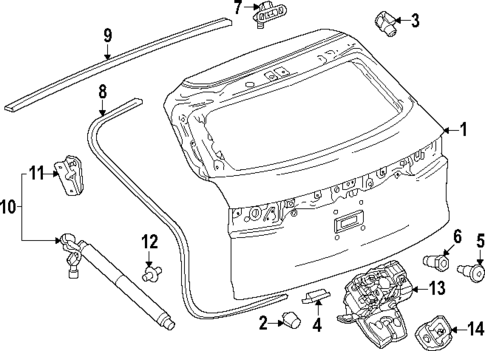 Liftgate for 2024 Honda Prologue #0