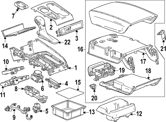 84871999 - : Part# 84871999 F Bracket for Chevrolet: Colorado | GMC: Canyon Image