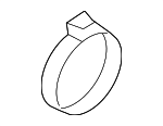95534764500 - Steering: Boot Clamp for Porsche: Cayenne Image
