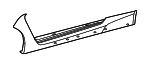 7585124903 - : Rocker Molding for Lexus Image
