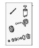 443100C010 - Steering: Power Steering Pump for Toyota: Tundra Image