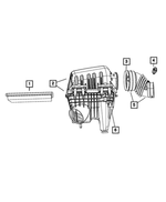 6104790AA - : Clamp for Mopar Image