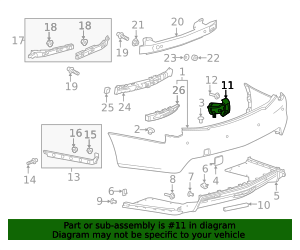2017-2019 Cadillac CTS Sleeve - Passenger Side (RH) 23256753 ...