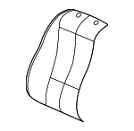 C2C36199LHN - : Seat Back Cover for Jaguar: XJR Image