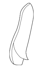 C2C36267 - Body: Seat Back Pad for Jaguar Image