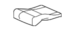 C2C36274 - Body: Seat Cushion Pad for Jaguar Image