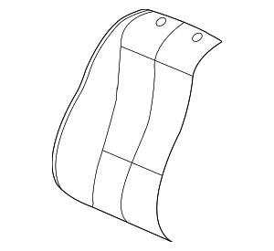 C2C36202LGJ - : Seat Back Cushion Cover for Jaguar Image