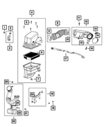 4596357AA - Fuel: Push Pin for Mopar Image