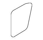 866V2DO000 - Body: Side Cover Pad for Kia Image