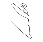 86617DO000BKL - Body: Tow Eye Cap for Kia Image