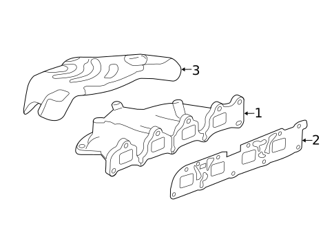 Exhaust Manifold for 2013 Chevrolet Malibu #0