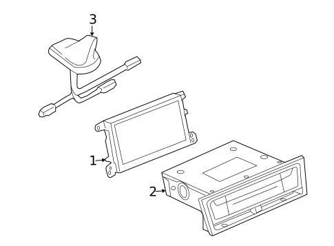 Navigation System Components for 2009 Audi Q5 #0