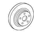 2044230712 - Brakes: Disc Brake Rotor for Mercedes-Benz Image
