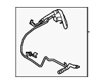 32416786573 - Steering: Lower Return Line for BMW Image