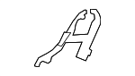 6977B357XA - Body: Pivot Cover for Mitsubishi Image