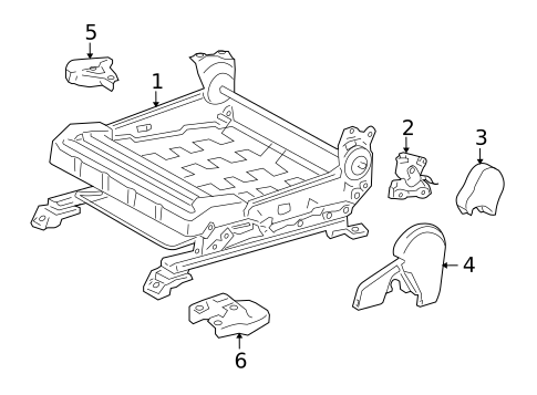 Tracks & Components for 2012 Toyota Tacoma #1