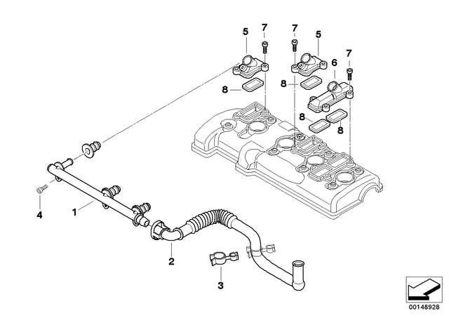 11127674650 - : Cover, Small - Sls for BMW-Motorrad Image