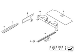 51416987896 - Retrofitting / Conversion / Accessories: Insert Mat, Rear Right for BMW Image
