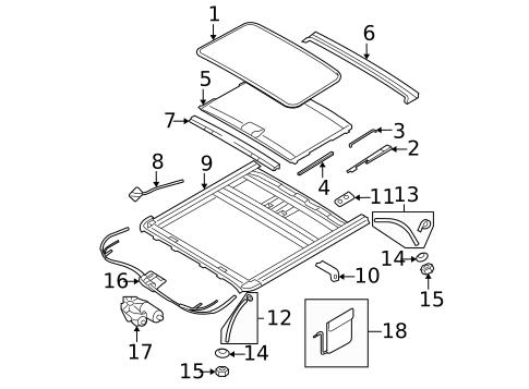 Sunroof for 2005 Hyundai Tucson #0