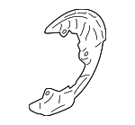 26290CC030 - : Splash Shield for Subaru Image