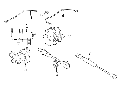 Emission Components for 2013 Volvo C70 #0