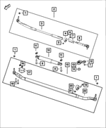 6509358AA - Steering: Lock Washer for Mopar Image