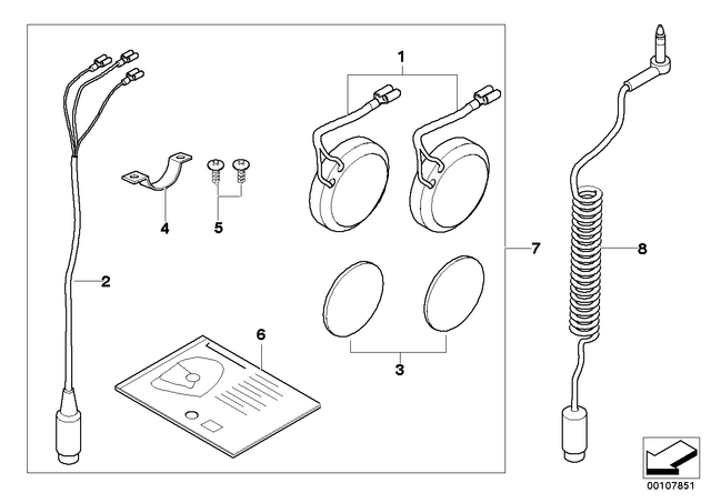 7119907906 - : Fillister Head Self-Tapping Screw - St2.9X6.5 for BMW-Motorrad Image