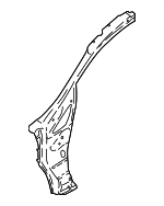 2018-2022 Ford EcoSport - Hinge Pillar Reinforced