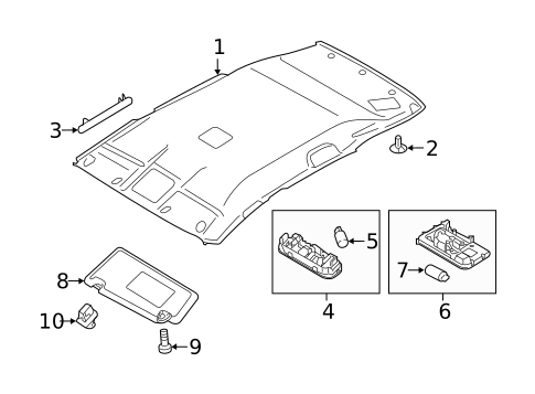 Bulbs - Chassis for 2024 Nissan Kicks #1