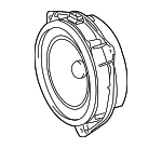 861600W620 - Body: Rear Dr Speaker for Toyota: 4Runner, Prius, Tacoma Image
