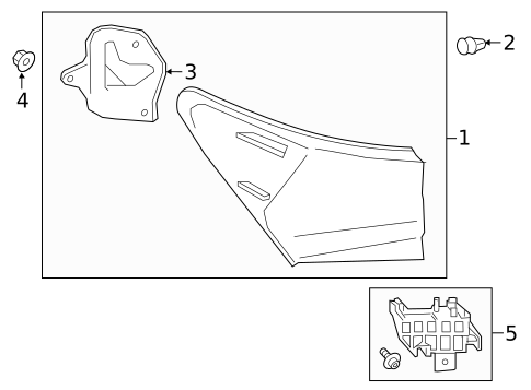 Combination Tail Lamps for 2018 Lexus GS F #0
