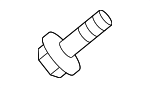 934010601608 - Body: License Panel Bolt for Acura: Integra, RL, RSX, TL, TLX Image