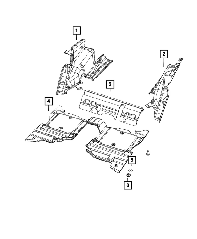 6SQ61TX7AA - Interior Trim: Wheelhouse Carpet for Mopar Image image